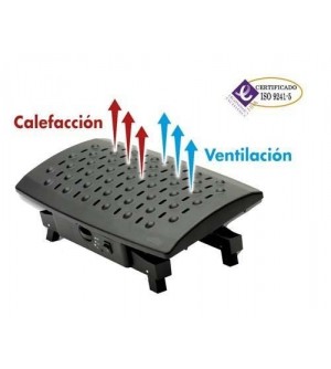 Reposapiés con calefacción