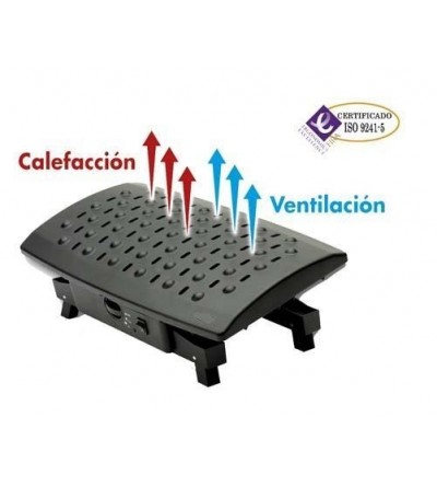 Reposapiés con calefacción
