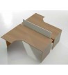 Mesa de oficina con ala informática