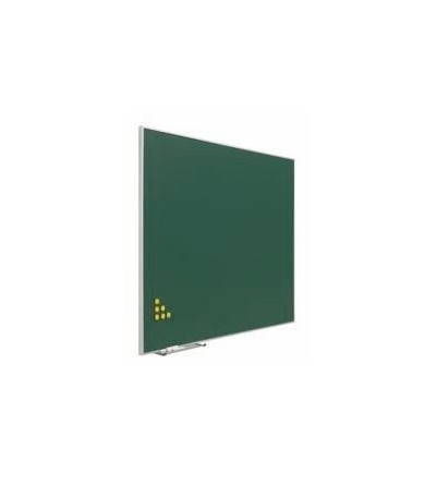 Pizarra verde con soporte