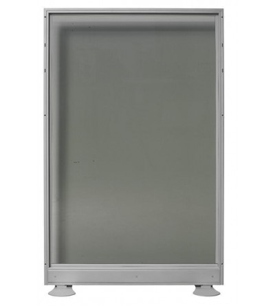 Biombo de cristal doble