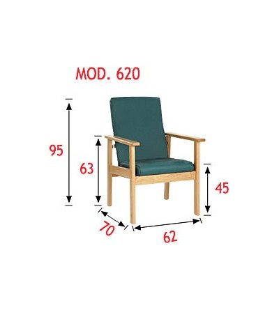 Sillon para geriátrico