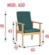 Sillon para geriátrico