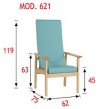 Sillon para geriátricos