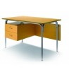 Mesa escolar con 2 cajones+faldon