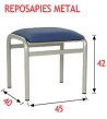 REPOSAPIÉS DE METAL