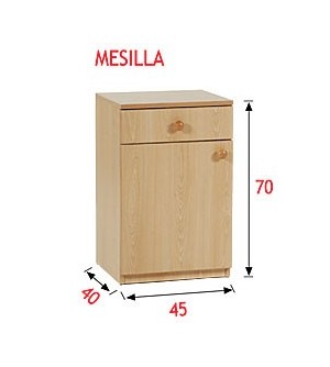 MESILLA DE MADERA