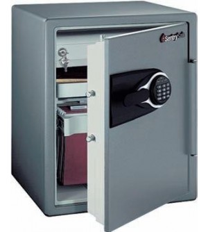Caja de seguridad antirrobo e ignífuga