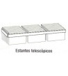 Estante telescópico