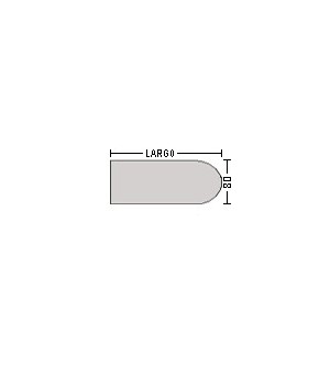 Mesa arco 180*80*74
