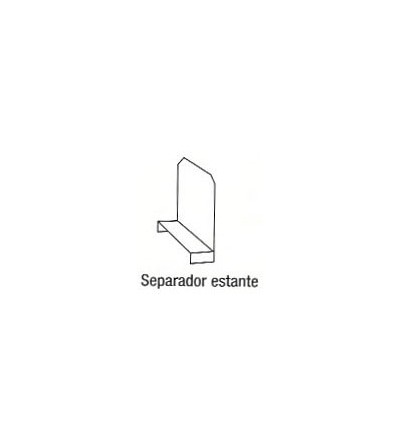Separador estante