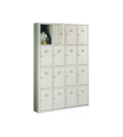 Casillero de 16 puertas