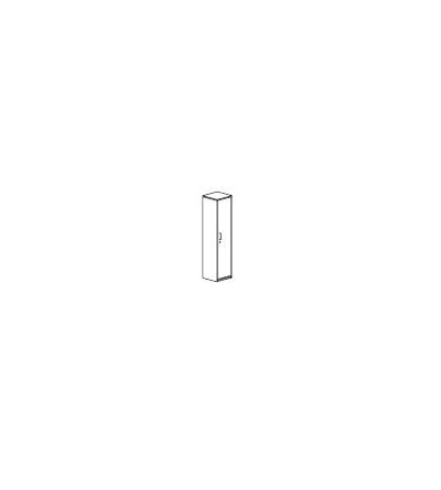 Mueble oficina columna con puerta entera