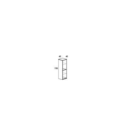 Mueble oficina columna con estantes