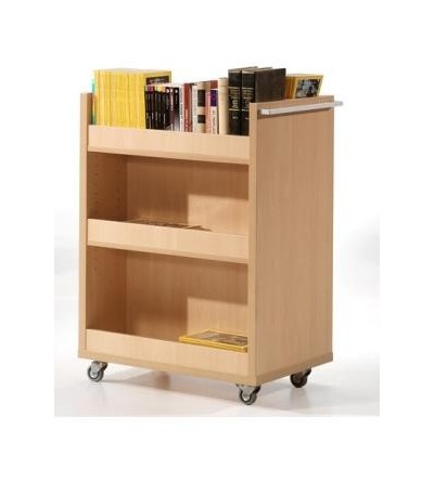 Carro para biblioteca