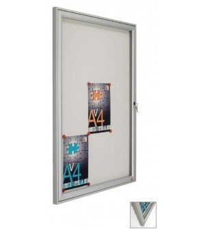 Vitrina para exterior pequeña