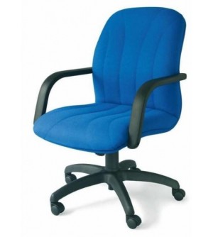 Sillón de oficina respaldo bajo