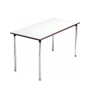 Mesa escolar recta